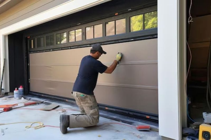 Garage door technician arriving on-site for fast same-day repair in Los Angeles County